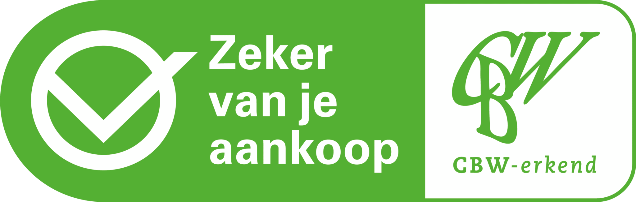 CBW-erkend — Zeker van je aankoop